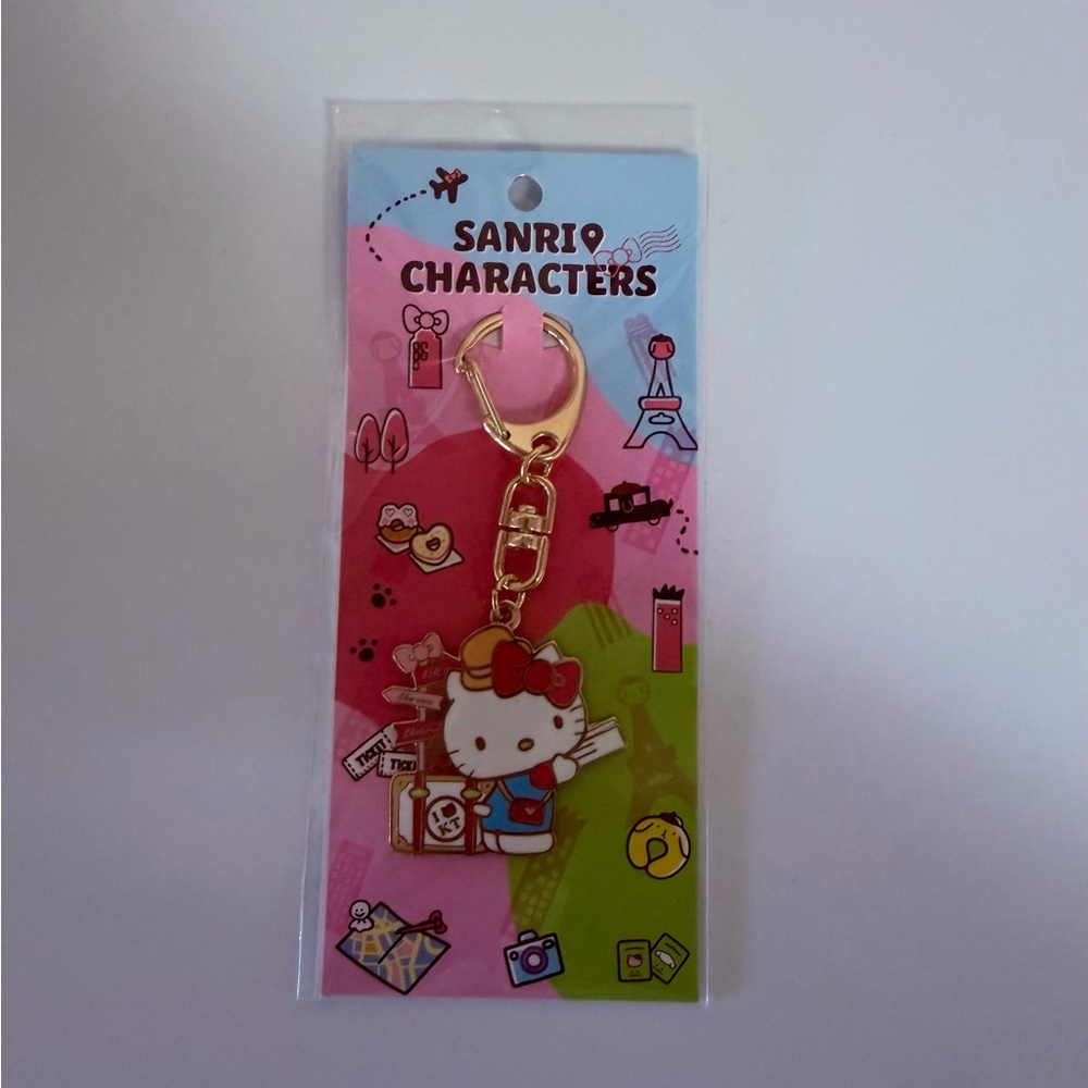 SANRIO Hello Kitty travel keychain from Taiwan Airport